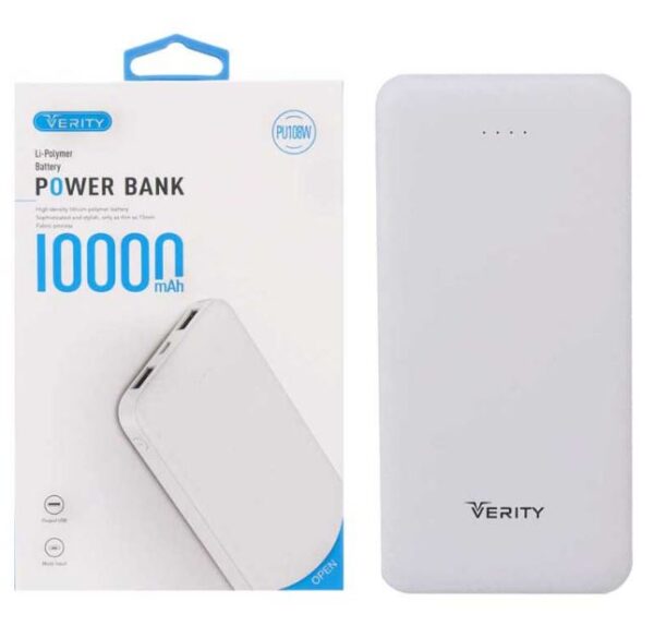 VERITY V-PU108 10000mAh Power Bank