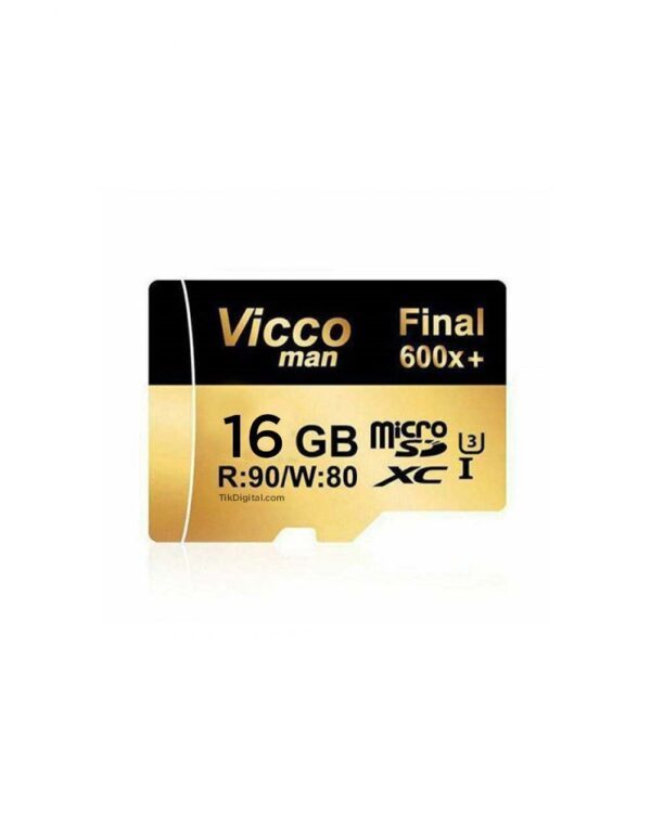 کارت حافظه microSDHC ویکومن 600X ظرفیت 16 گیگابایت