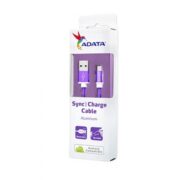 کابل تبدیل USB به microUSB ای دیتا مدل Reversible Aluminum به طول 1 متر