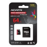 کارت حافظه‌ microSDXC ای دیتا مدل Premier Pro V30 A2 کلاس 10 استاندارد UHS-I U3 سرعت 100MBps ظرفیت 64 گیگابایت - Image 2