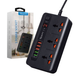 سه راهی برق وریتی مدل PS3111 + شارژر USB