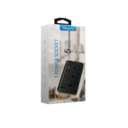 سه راهی برق وریتی مدل PS3111 + شارژر  USB - Image 4