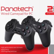 دسته بازی دوبل شوک دار مدل P-G503P پاناتک