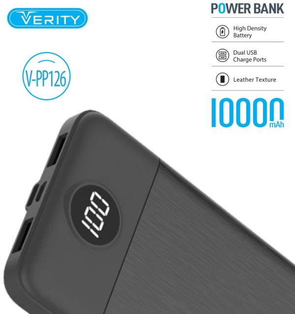 پاوربانک (شارژر همراه) وریتی مدل VERITY V-PP-126