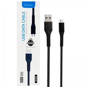 کابل اندروید (میکرو یو اس بی) Verity CB3132A 1m 3 Verity CB3132A 1m MicroUSB cable 1