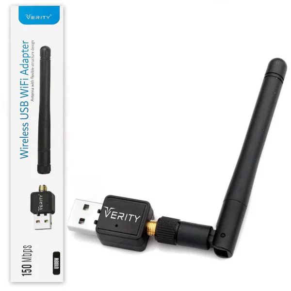 کارت شبکه USB بی‌ سیم آنتن دار وریتی مدل U108W