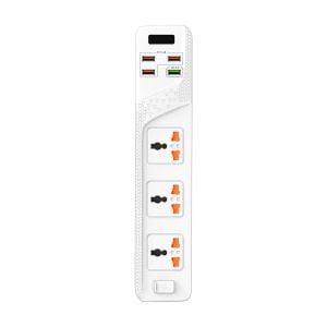 سه راهی برق کلومن مدل KS-C2 + شارژر USB