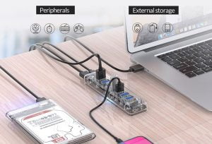 هاب 7 پورت USB 3.0 اوریکو مدل F7U-U3 - تصویر 5