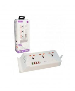 سه راهی برق کلومن مدل KS-C4 + شارژر USB + شارژر وایرلس - Image 4