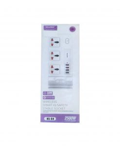 سه راهی برق کلومن مدل KS-C4 + شارژر USB + شارژر وایرلس