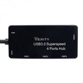 هاب چهار پورت USB 3.0 وریتی مدل H407 - Image 2