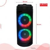 اسپیکر بلوتوثی قابل حمل لیتو مدل PartyPlus 200 - Image 3