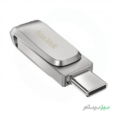 فلش مموری سندیسک مدل Ultra Dual Drive Luxe USB 3.1 USB Type-C ظرفیت 128 گیگابایت