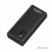 پاوربانک ( شارژر همراه ) لیتو مدل Leitu LP-38 ظرفیت 20000 میلی آمپرساعت