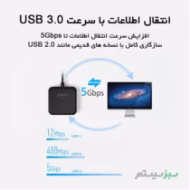 رم ریدر USB 3.0 اوریکو مدل CRS31A - تصویر 6