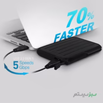 هارد اکسترنال سیلیکون پاور مدل Armor A66 ظرفیت 1 ترابایت - Image 6