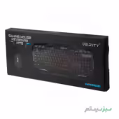 کیبورد و ماوس مخصوص بازی وریتی مدل V-KB6126GCW - تصویر 10