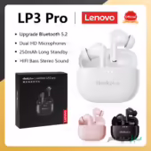 ایرپاد (هدست بلوتوث) لنوو ثینک پلاس مدل Live Pods LP3 Pro - Image 6
