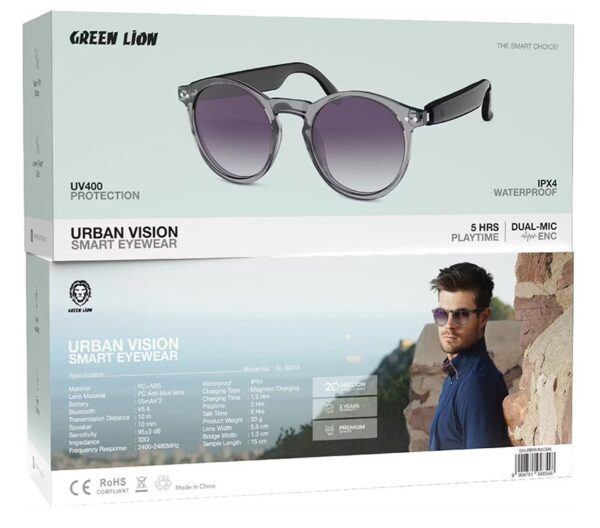 عینک هوشمند گرین لاین ubran vision smart eyewear