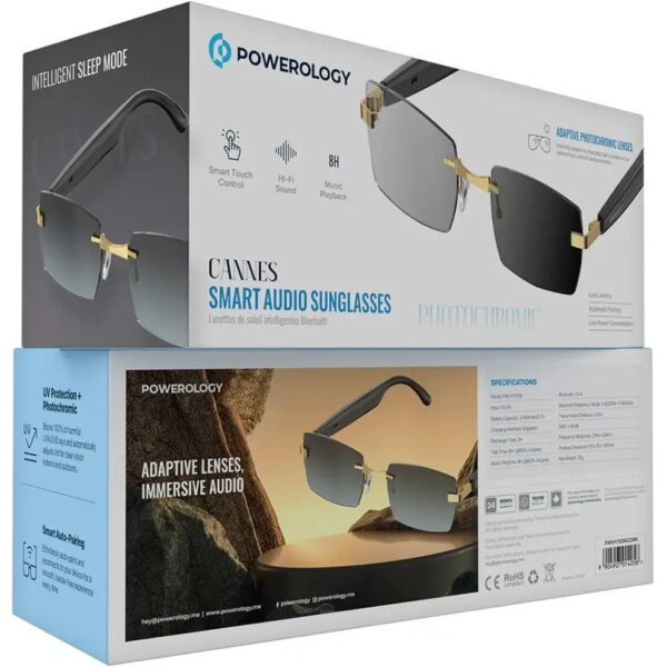 عینک هوشمند پاورولوژی Sunglasses Cannes