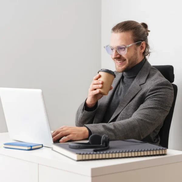 ﻋﯿﻨﮏ ﺿﺪ ﻧﻮر آبی ﮔﺮﯾﻦ ﻻﯾﻦ Anti Blue Light Eyewear