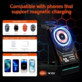 شارژر وایرلس بی سیم کربی مدل W102 - Image 4