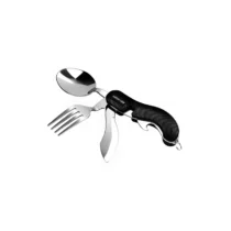 ست قاشق و چنگال سفری گرین لاین مدل Cutlery Set 4 In 1