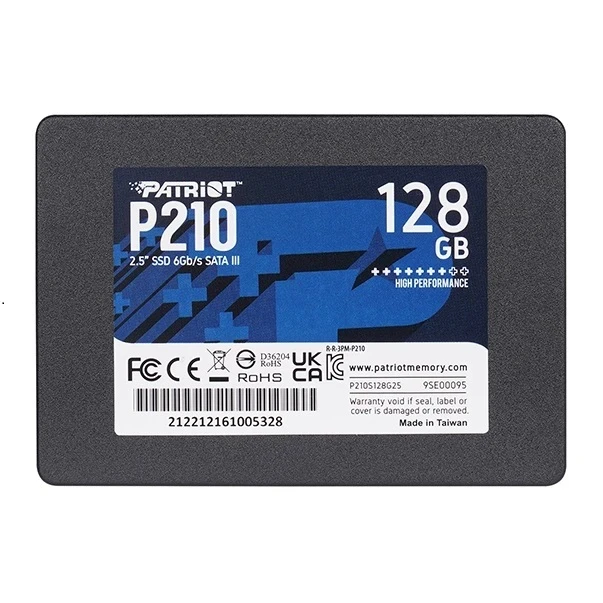 حافظه SSD (اس اس دی) اینترنال پتریوت مدل P210 ظرفیت 128 گیگابایت 1 1 18