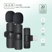 میکروفن بی سیم گرین لاین مدل 3 در 1 - Image 5