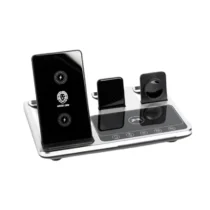 سبزسیستم 60 شارژر رومیزی گرین لاین مدل Wireless-Ch station 4 in 1