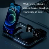 شارژر رومیزی گرین لاین مدل Wireless-Ch station 4 in 1 - Image 7