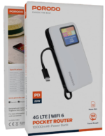 پاوربانک پرودو مدل PDPBFCH087 ظرفیت 10000 با مودم جیبی ۴G LTE - Image 3