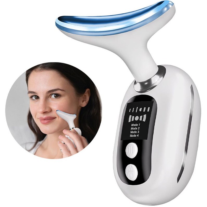 y48-3 ماساژور گردن و صورت برقی پرودو مدل PDHY48WH - Image 1